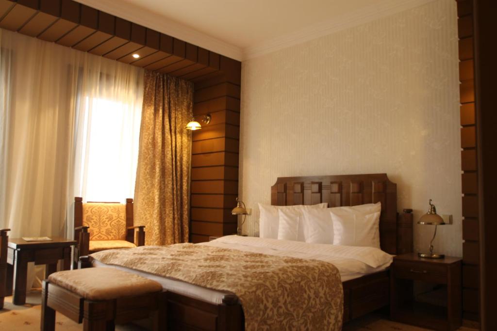 Postel nebo postele na pokoji v ubytování Anette Resort & SPA
