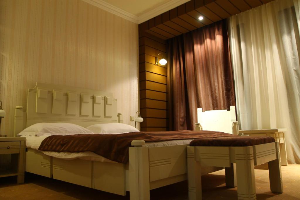 Postel nebo postele na pokoji v ubytování Anette Resort & SPA