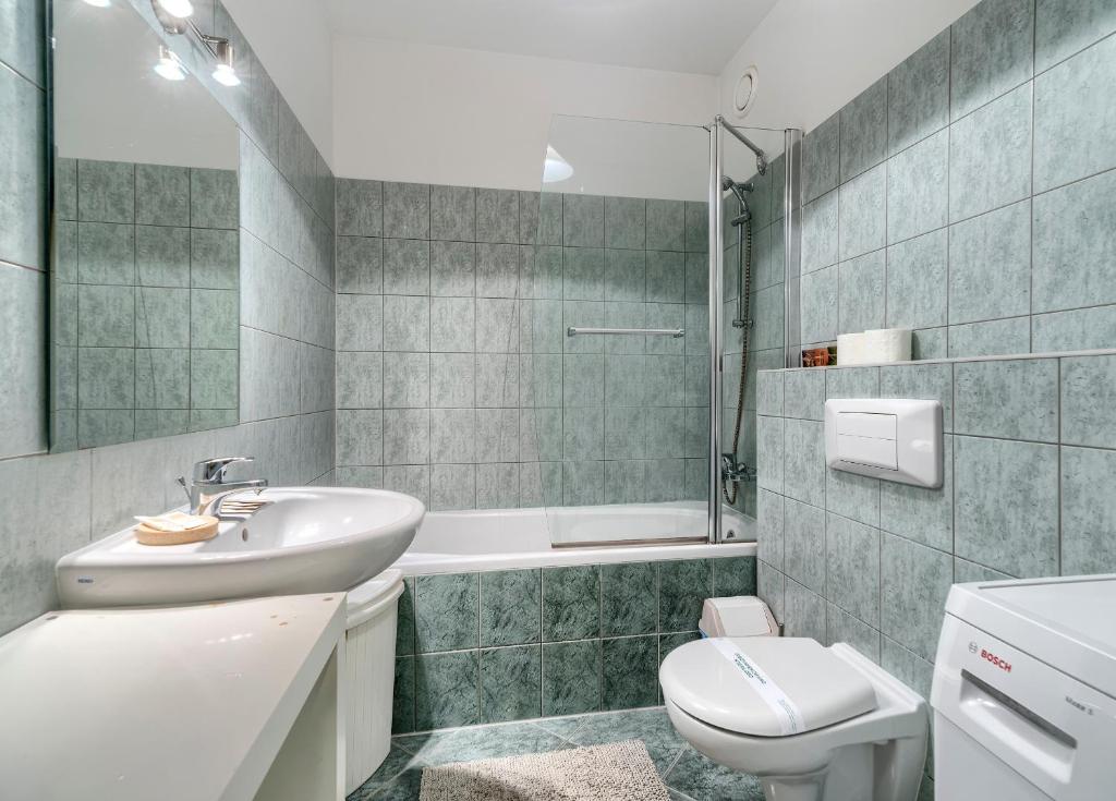 Kúpeľňa v ubytovaní Mieszkanie Temida - ACCO RENT