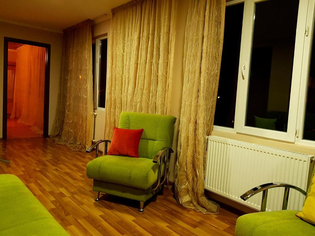 Posezení v ubytování Babale's guesthouse in Mestia