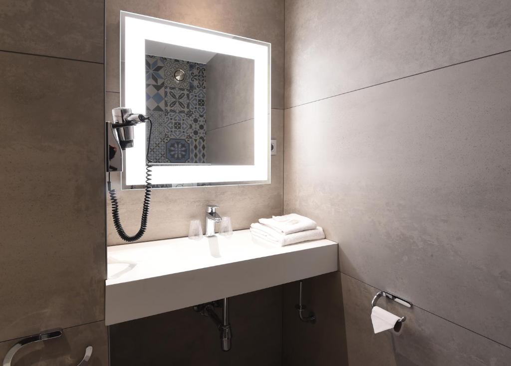 Koupelna v ubytování Ibis Styles La Louvière