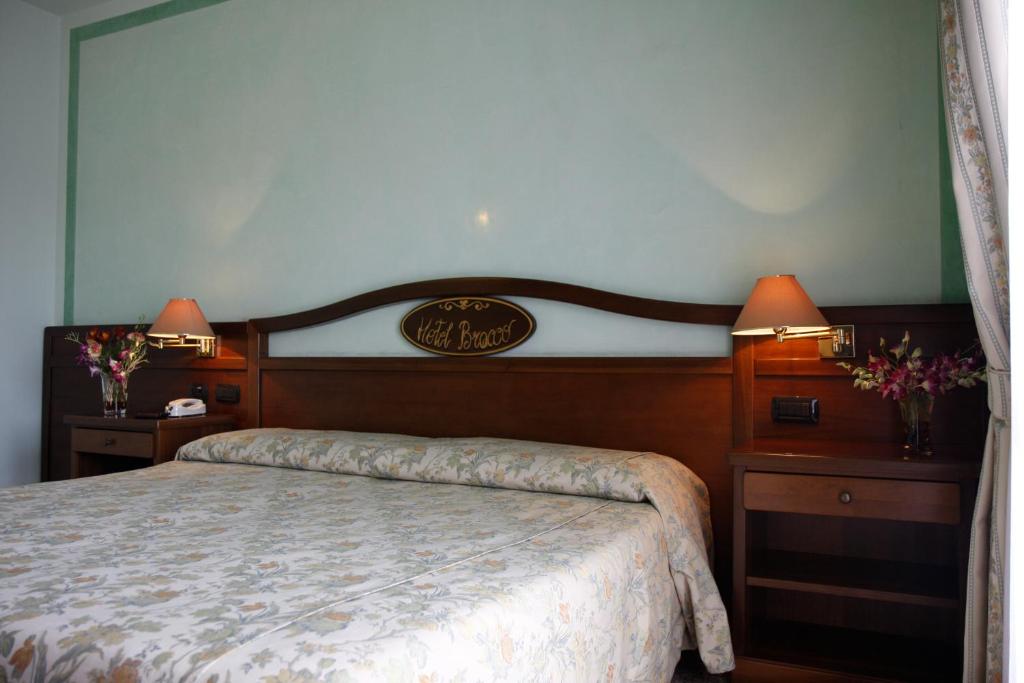 Posteľ alebo postele v izbe v ubytovaní Hotel Bracco