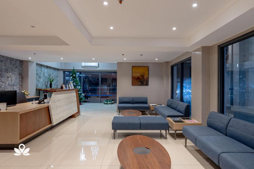 Posezení v ubytování Hotel Inigo