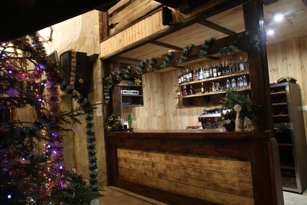 Lounge nebo bar v ubytování Cheremosh