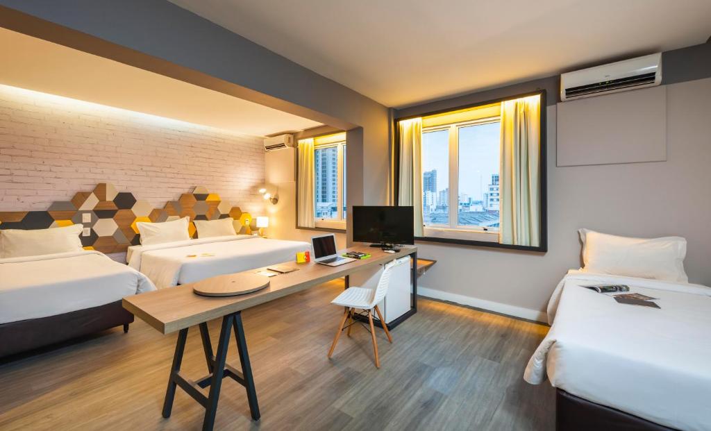 B&B HOTEL Uberlândia - Standaard Familiekamer