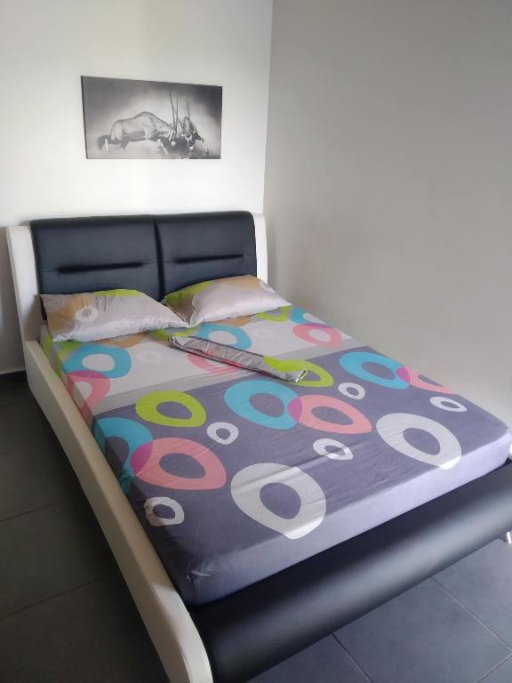 Postel nebo postele na pokoji v ubytování chez rodrigue