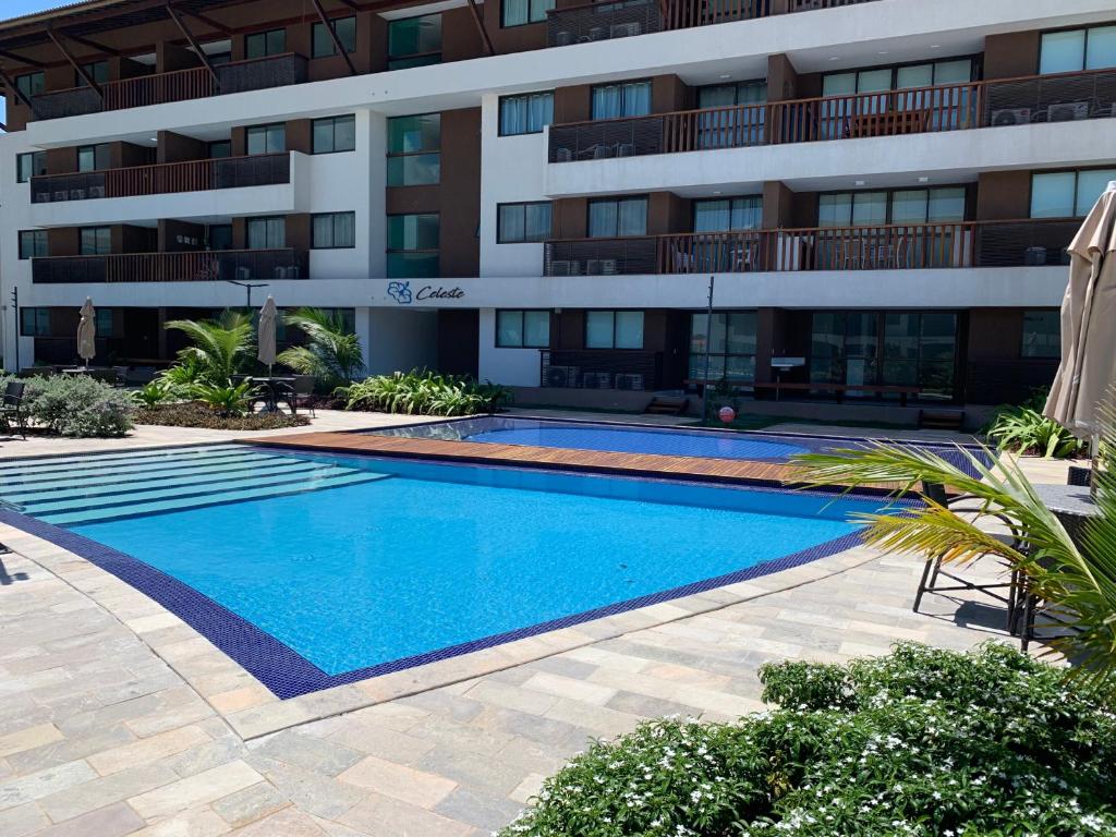  Flat Extraordinário Beira Mar Condomínio Cupe Beach Living