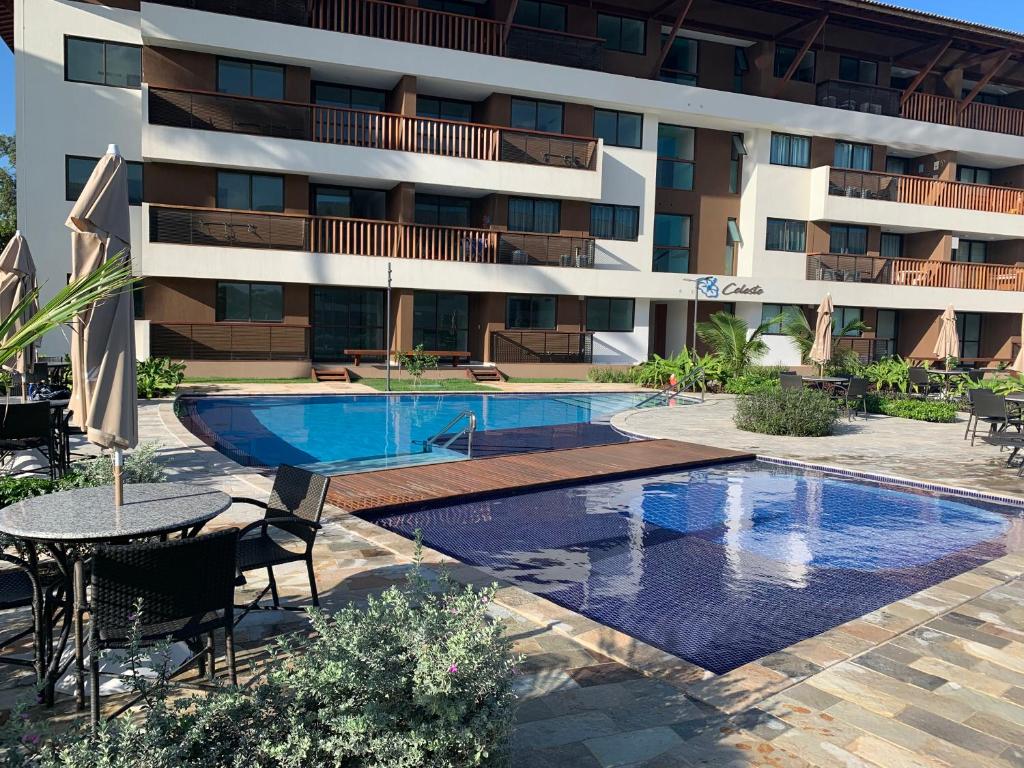  Flat Extraordinário Beira Mar Condomínio Cupe Beach Living