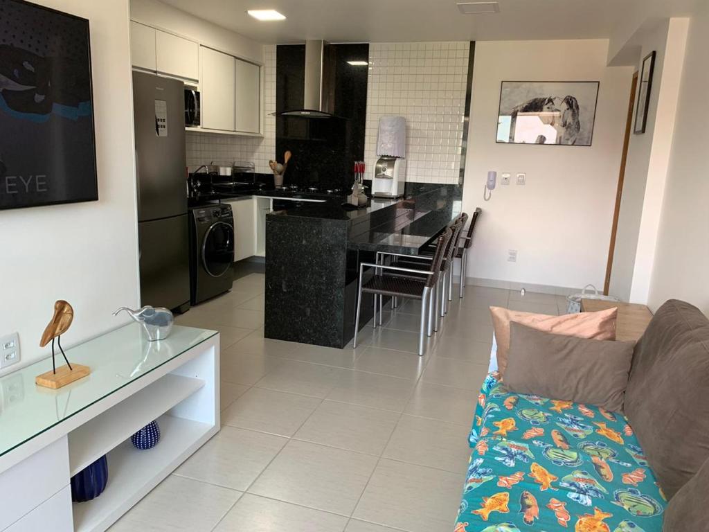  Flat Extraordinário Beira Mar Condomínio Cupe Beach Living
