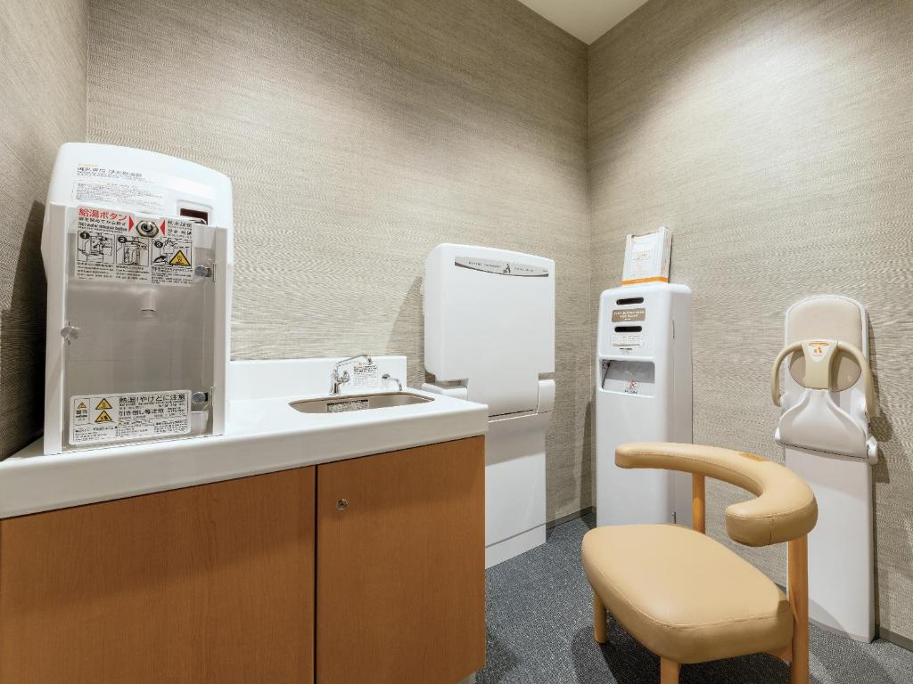 Kuchyň nebo kuchyňský kout v ubytování Hotel Hankyu RESPIRE OSAKA