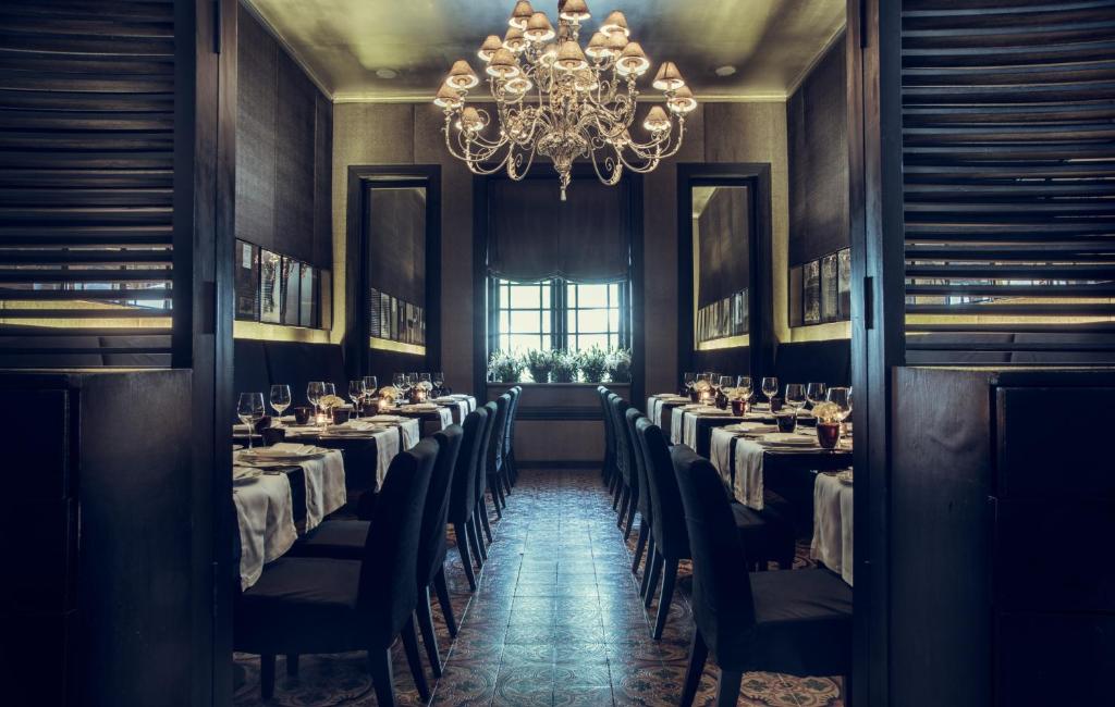 Restaurace v ubytování Paradise Road Tintagel Colombo