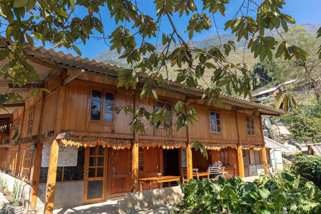 Budova, kde se bed and breakfast nachází