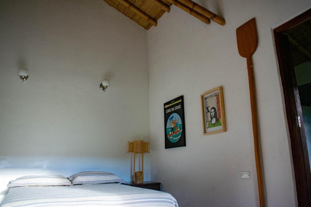 Postel nebo postele na pokoji v ubytování Casa El Cedro