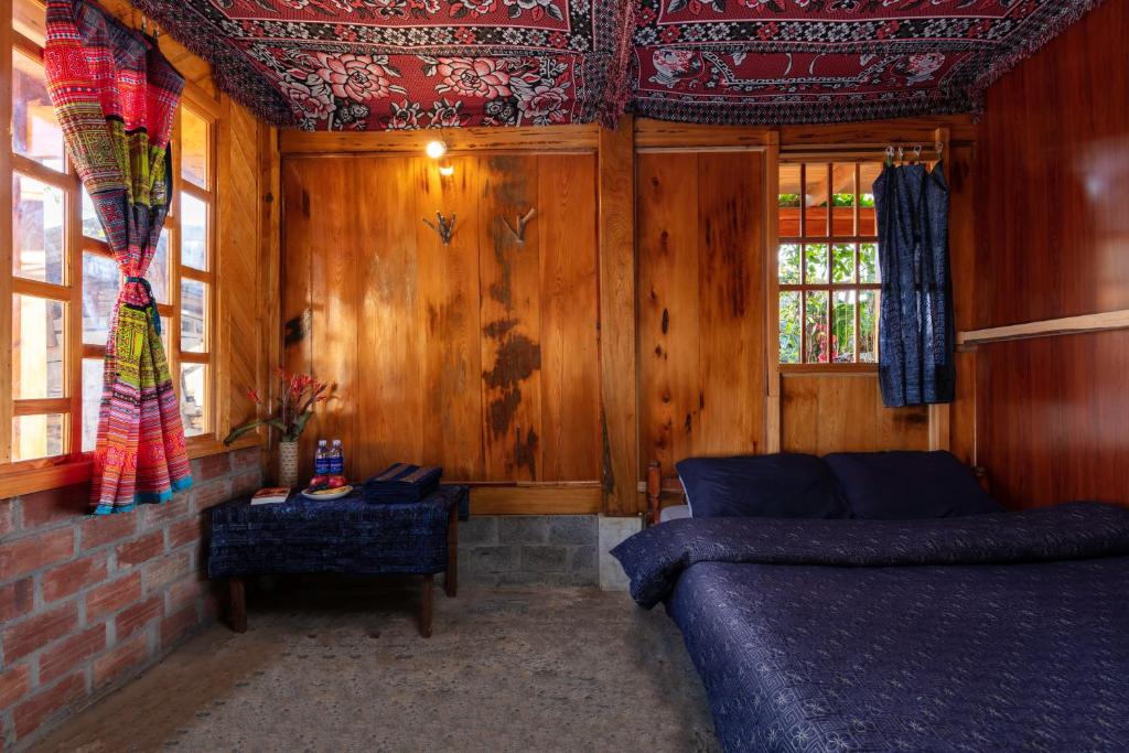 Posezení v ubytování Mekhoo & Zizi Sapa Homestay