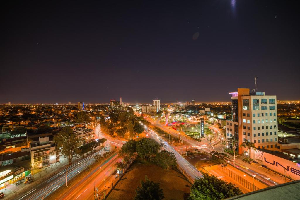 Nespecifikovaný výhled na destinaci Guadalajara nebo výhled na město při pohledu z hotelu