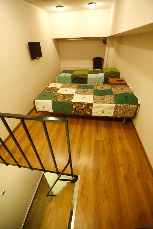 Postel nebo postele na pokoji v ubytování Araks Hotel Complex