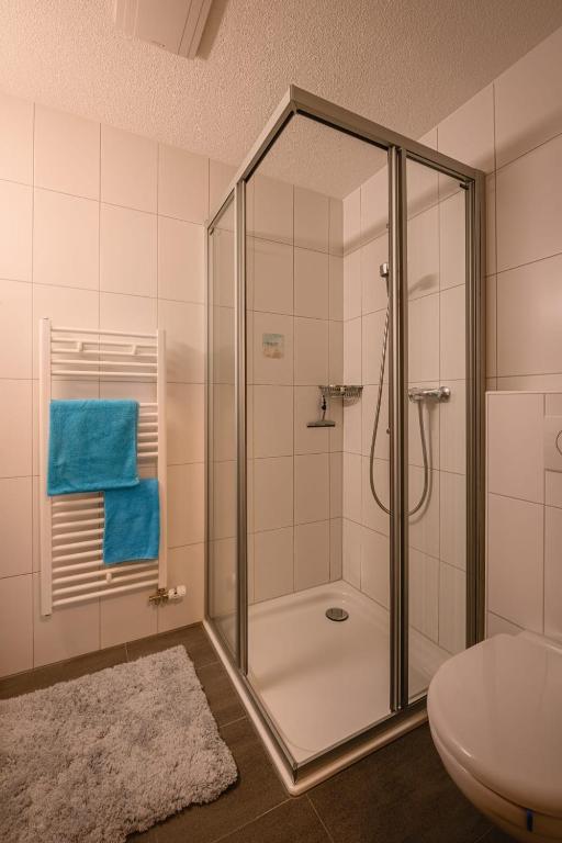 Koupelna v ubytování Apartment Breithorn - Charming home - free parking & Wifi