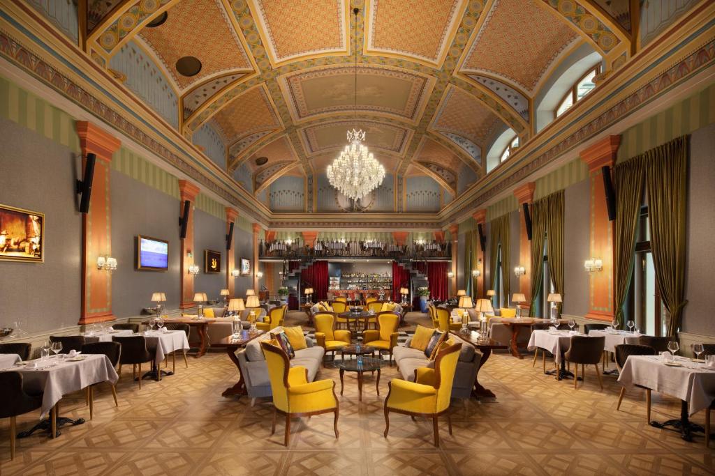 Restaurace v ubytování Mystery Hotel Budapest, Preferred Hotels & Resorts
