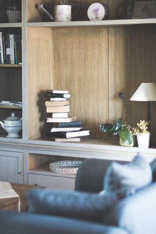 Posezení v ubytování B&B Nieuwhof