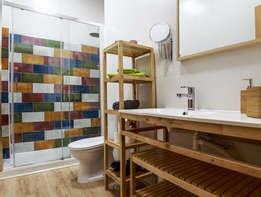 Kúpeľňa v ubytovaní Sea & Wave Peña Apartament