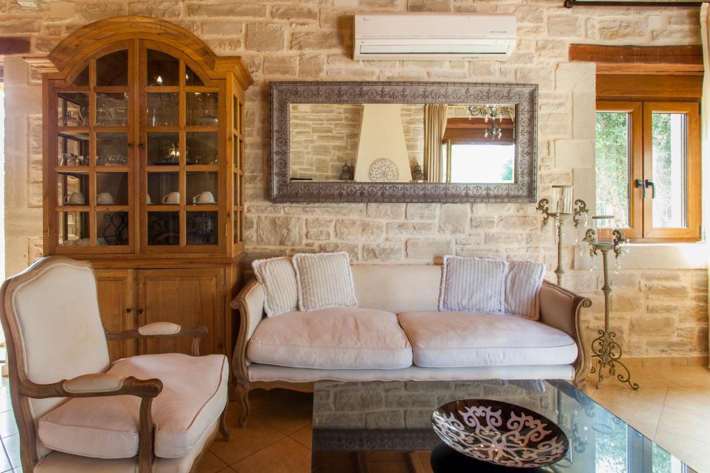 Posezení v ubytování Eleon Residence