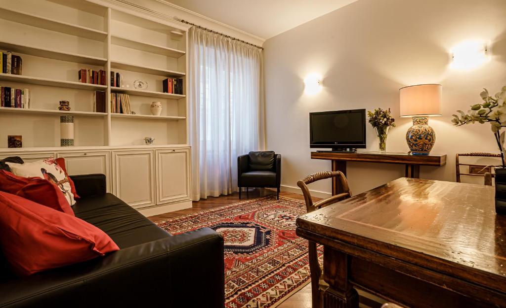 TV a/nebo společenská místnost v ubytování Casa Riz