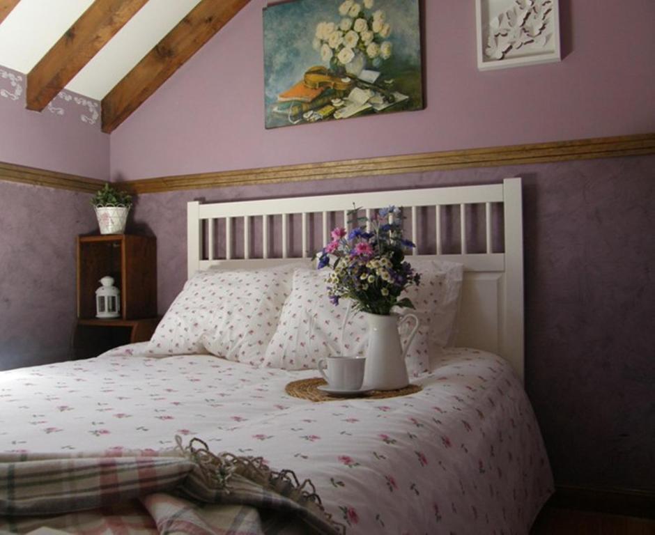 Postel nebo postele na pokoji v ubytování Chalet Rural El Encanto