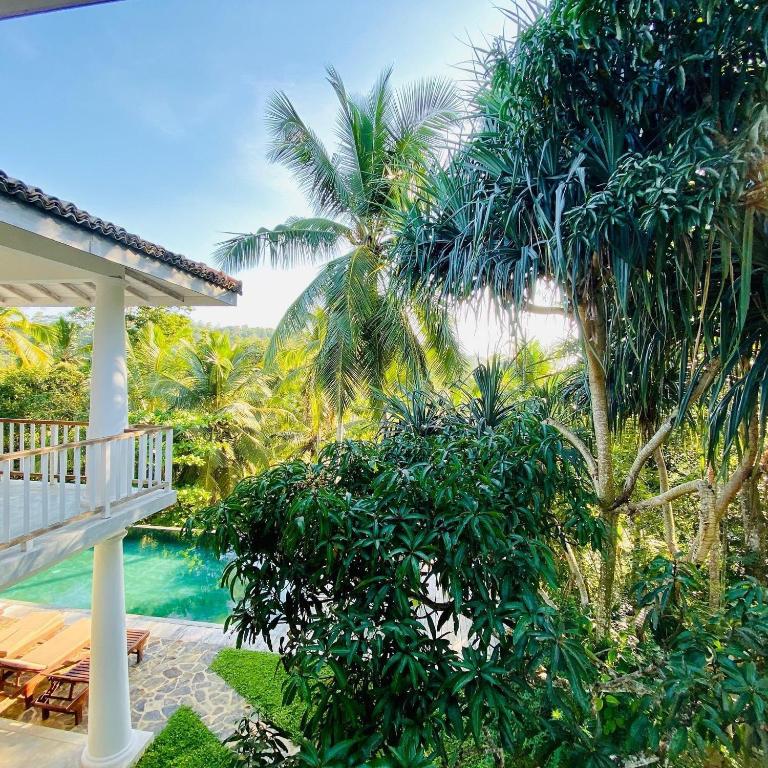 Zahrada ubytování Good Vibes Villas