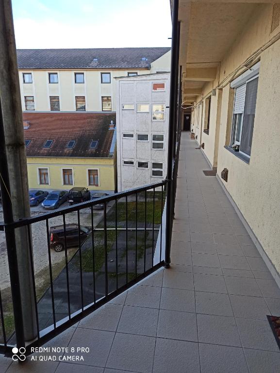 Balkón nebo terasa v ubytování Centrum 2 apartman
