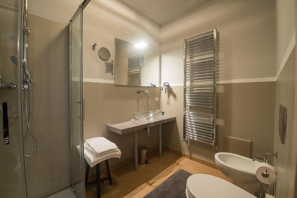 Koupelna v ubytování Residenza Ca' degli Enzi