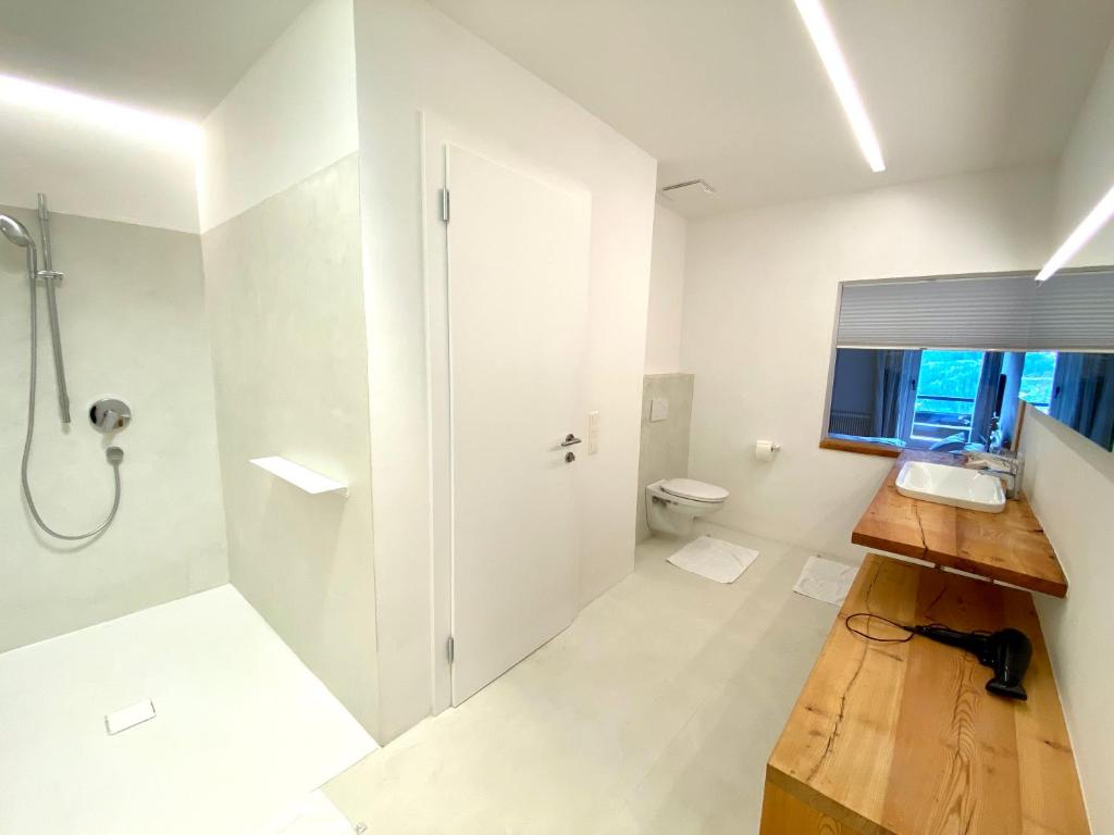 Kúpeľňa v ubytovaní Appartements Greier