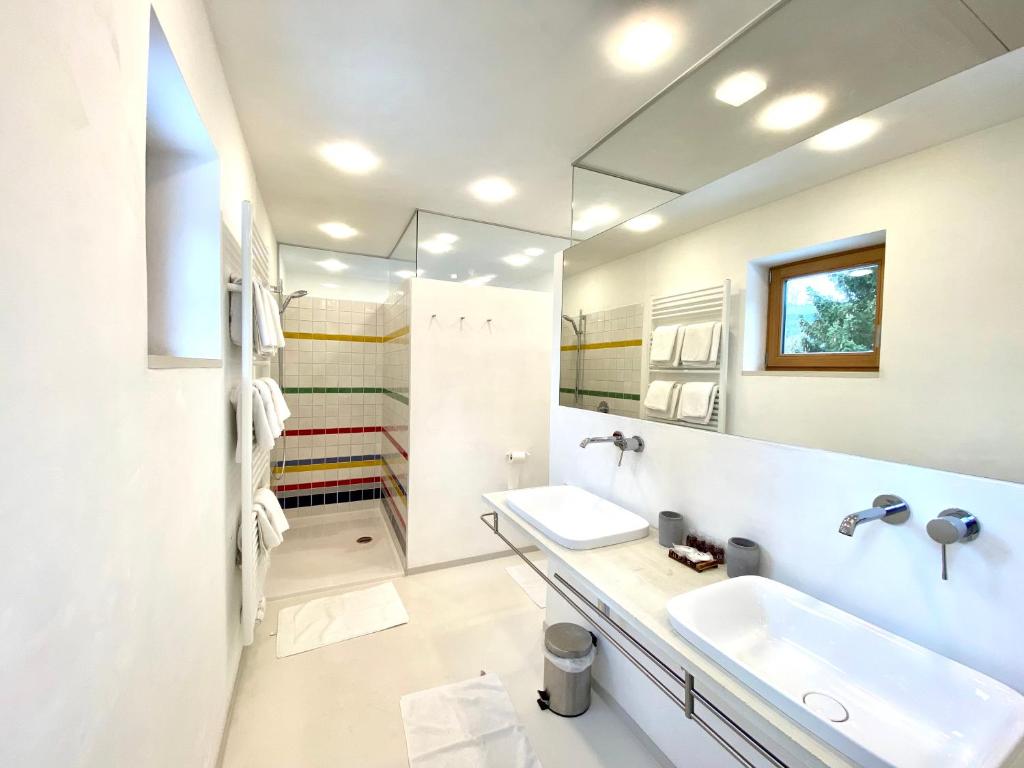 Kúpeľňa v ubytovaní Appartements Greier