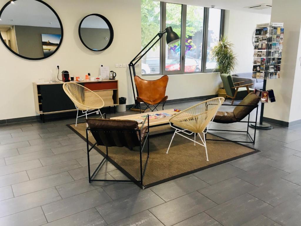 All Suites Appart Hôtel - Bordeaux Centre Gare - Resim 19