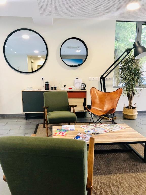 All Suites Appart Hôtel - Bordeaux Centre Gare - Resim 23