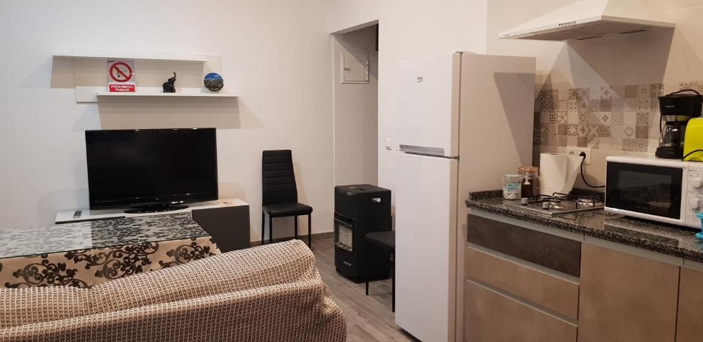 Una cocina o zona de cocina en Casa Marta
