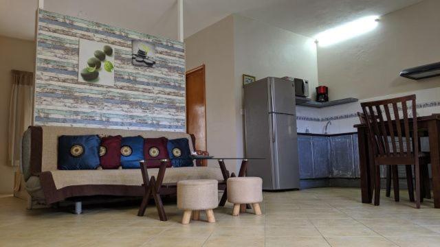 Kuchyň nebo kuchyňský kout v ubytování Lharmonie Villa