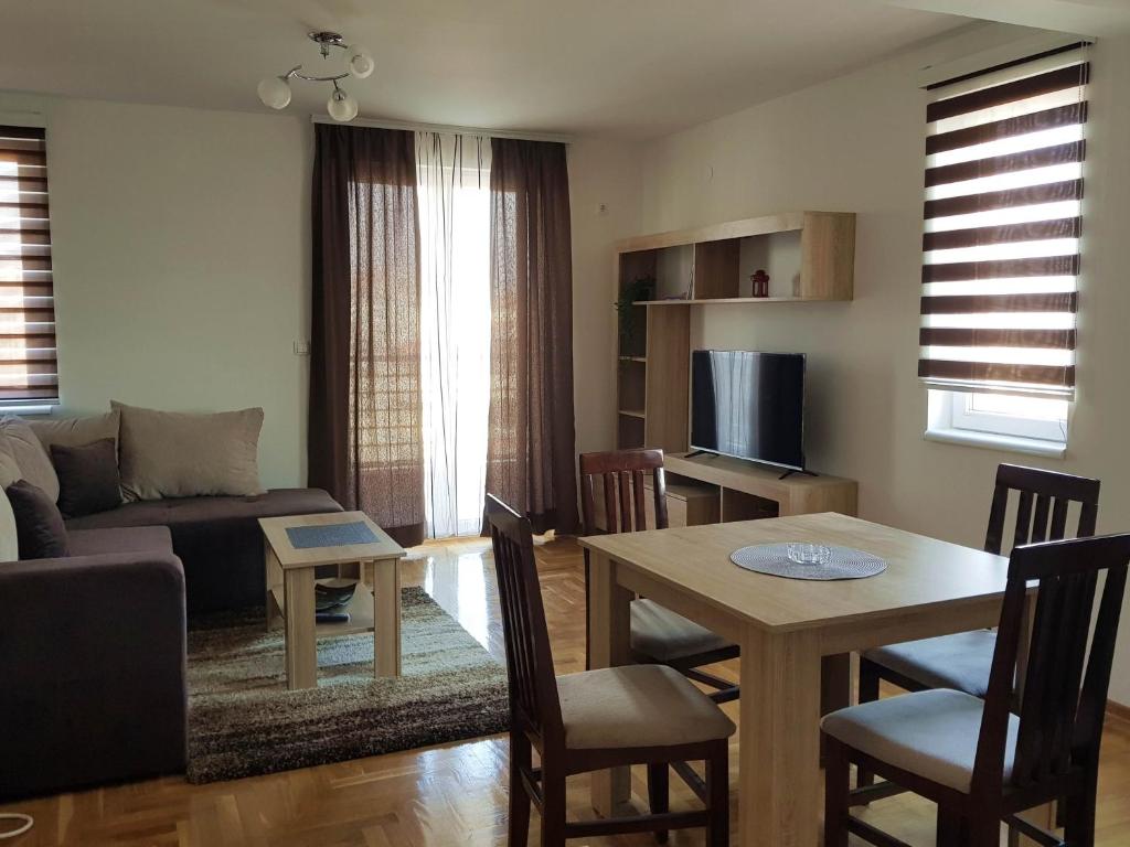 Χώρος καθιστικού στο Apartman Kala