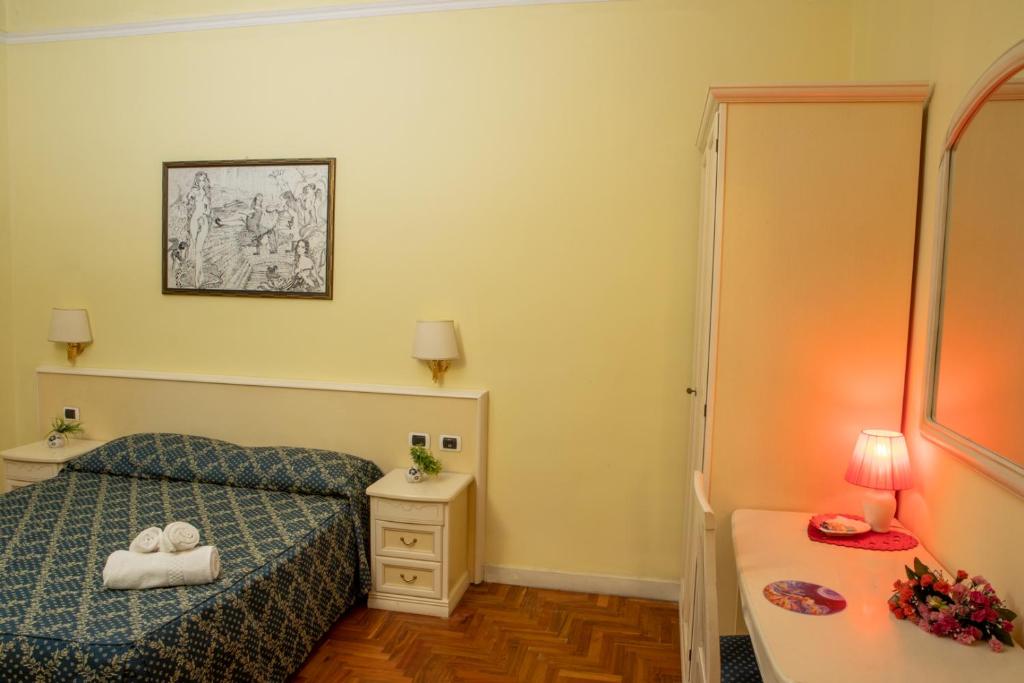 Łóżko lub łóżka w pokoju w obiekcie Annette B&B