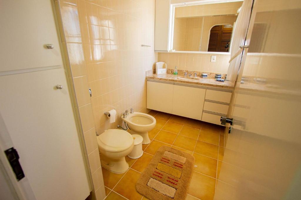  Apartamento com vista para o mar a uma quadra da praia