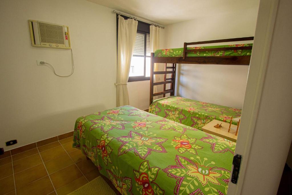  Apartamento com vista para o mar a uma quadra da praia