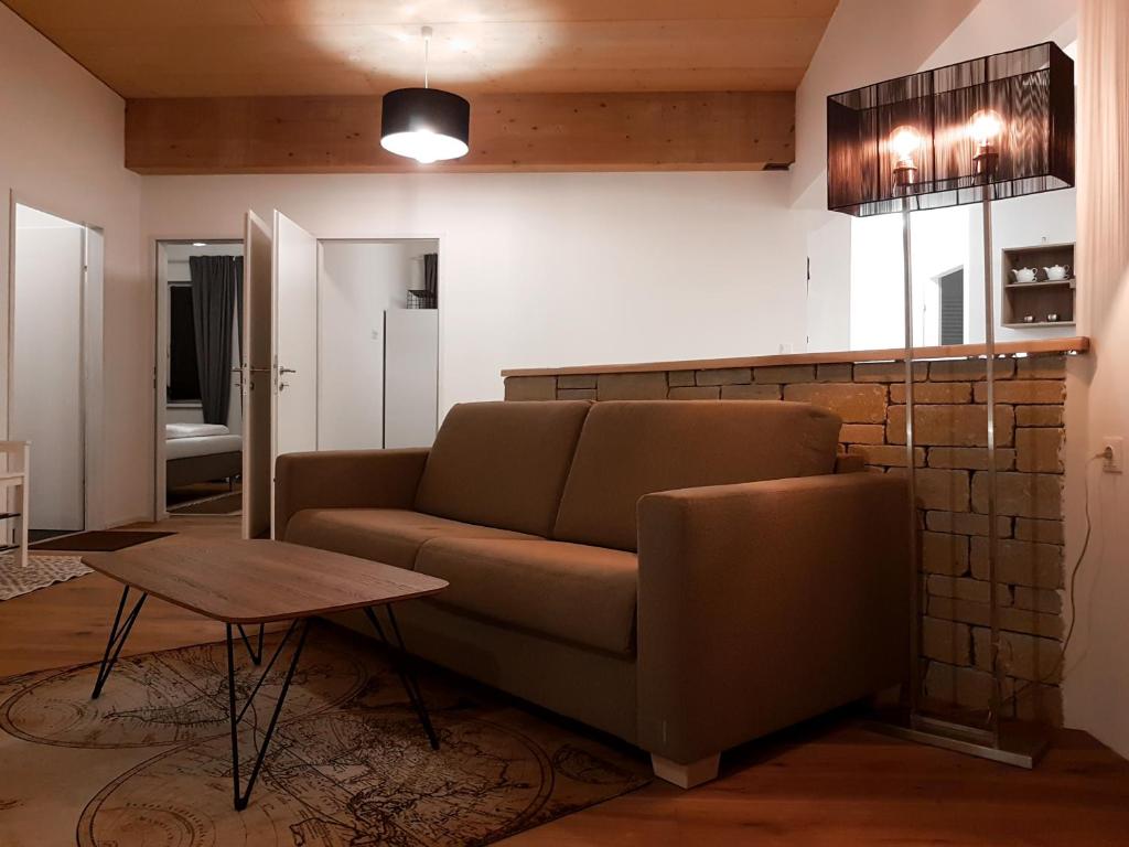 Posezení v ubytování Semmering Loft