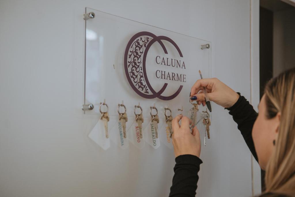 Certifikát, hodnocení, plakát nebo jiný dokument vystavený v ubytování Hotel Caluna Charme