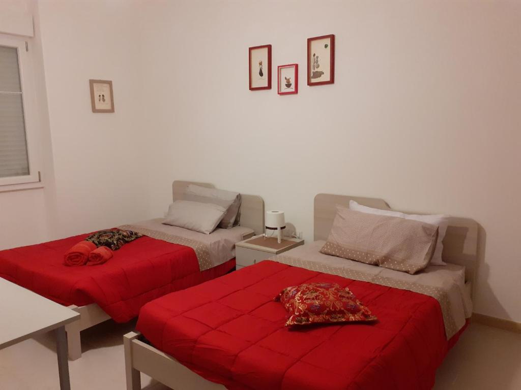 Postel nebo postele na pokoji v ubytování B&B Pascal
