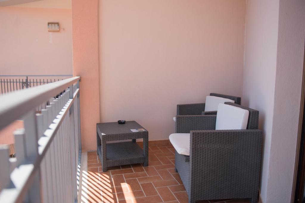 Postel nebo postele na pokoji v ubytování Hotel Caluna Charme