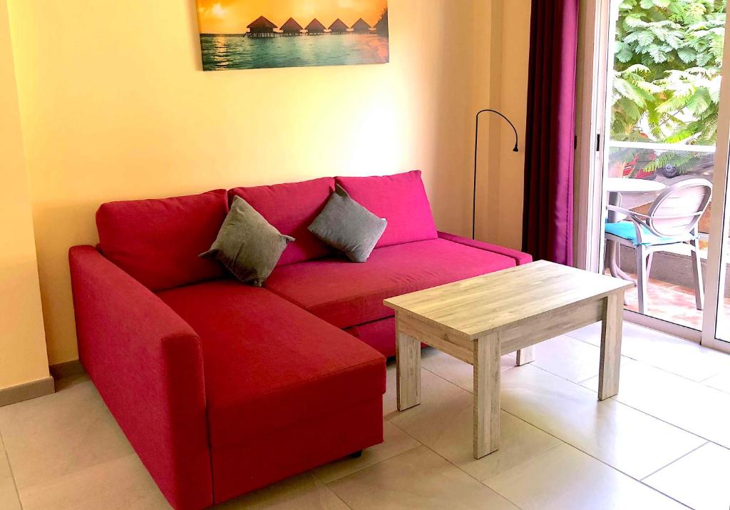 Posedenie v ubytovaní Apartamentos La Puntilla Mogan