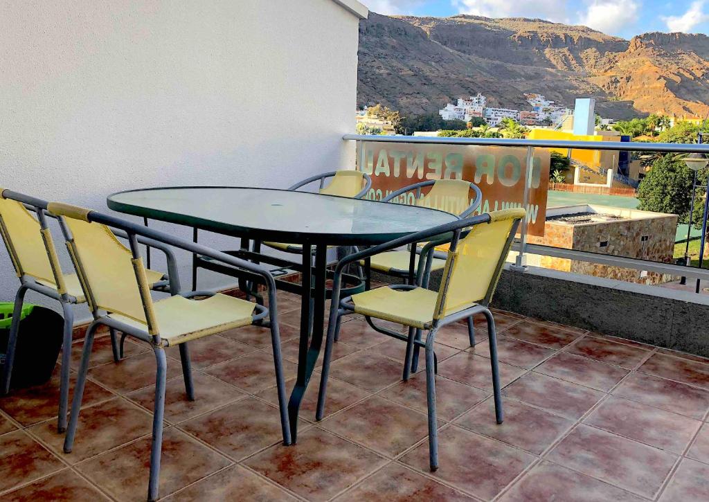 Výhľad na hory alebo výhľad na hory priamo z apartmánu
