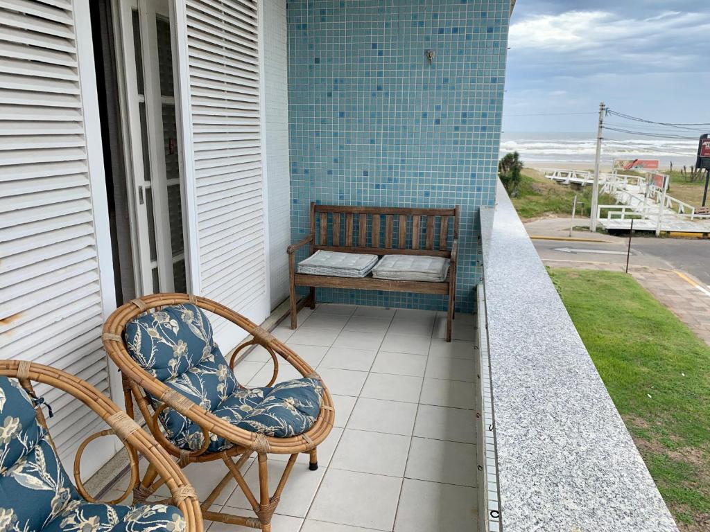  Apartamento amplo na frente da praia em Atlântida