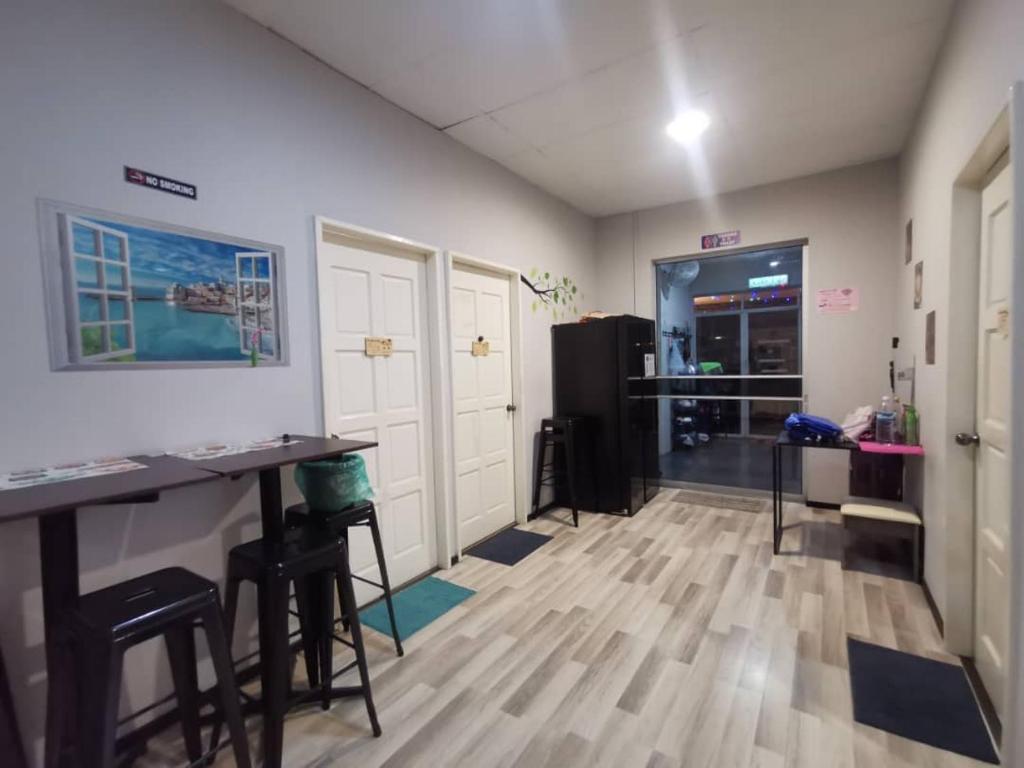 Kuchyň nebo kuchyňský kout v ubytování Zero Gravity Homestay 零重力民宿
