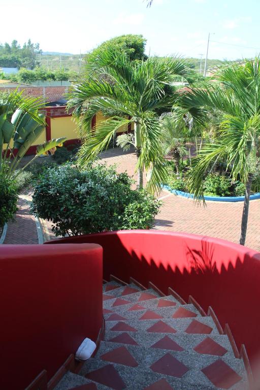 Zahrada ubytování Casa Amarilla