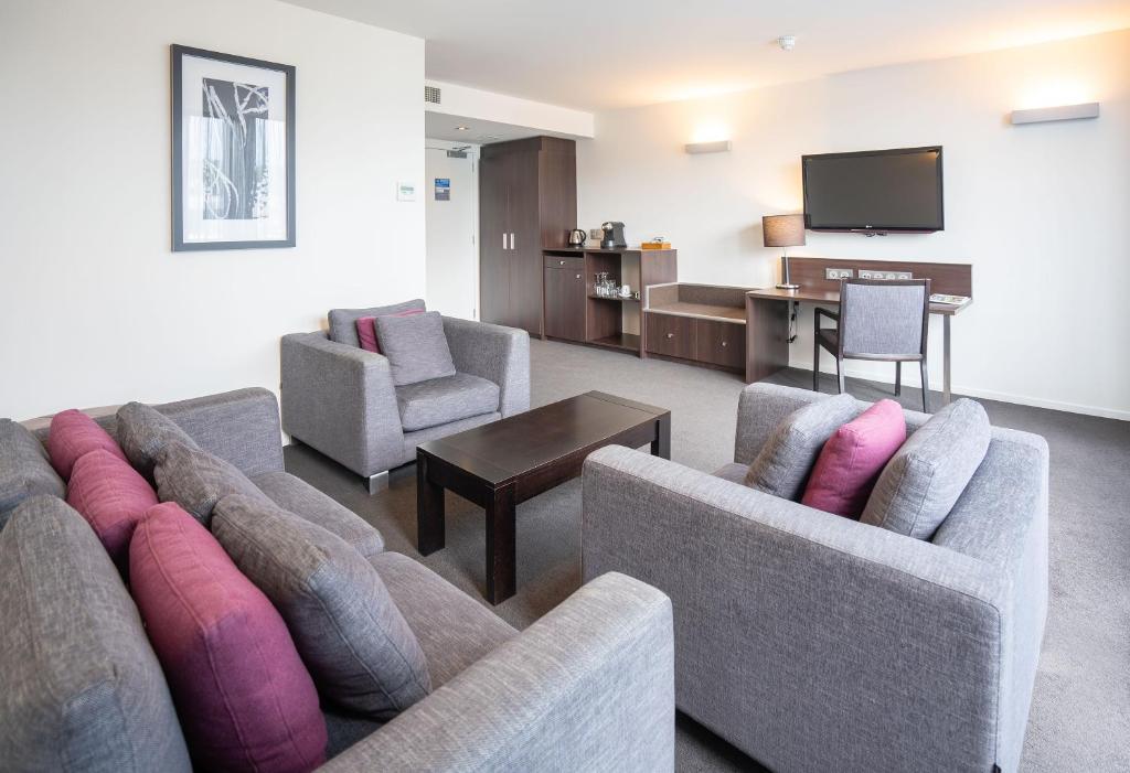Posezení v ubytování Scenic Hotel Dunedin City